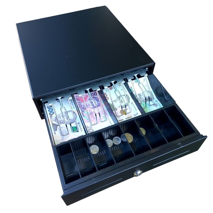 Денежный ящик Asap POS L-330E Push-Push (330 мм x 335 мм x 90 мм)