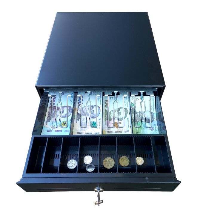 Денежный ящик Asap POS L-330E Push-Push (330 мм x 335 мм x 90 мм)