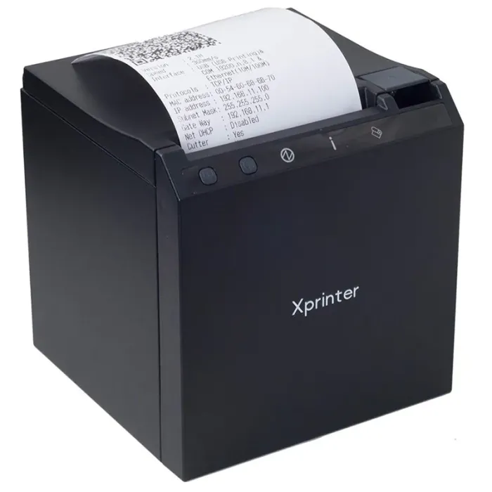 Принтер чеків Xprinter XP-R330H (300 мм/сек - Ethernet + USB + RS232)