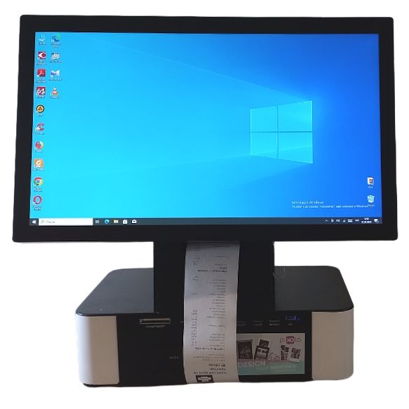 POS термінал Pos System G6 [Б/У] (Дисплей 22" Full HD , Intel Core i3-4150, 8 Gb RAM, SSD256) + принтер чеків Epson TM70
