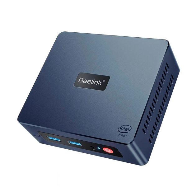 Портативний ПК Beelink Mini S + Windows 11 Pro (Intel Celeron N5095, 8 Gb RAM/256 SSD, Wi-Fi, Bluetooth)