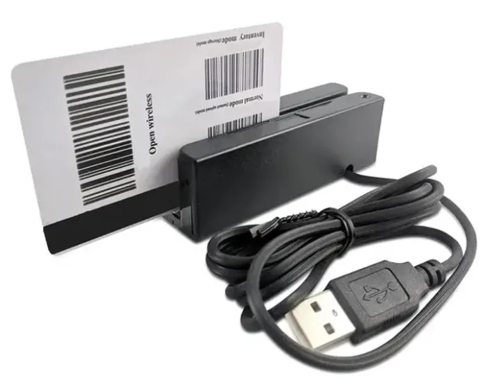 Зчитувач магнітних карток MSR 123 (USB, 3-и доріжки)