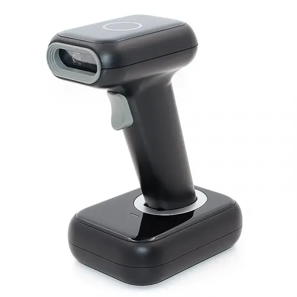 Беспроводной сканер штрихкода AL-V26RT (2D, Wireless 2,4G + USB) с подставкой