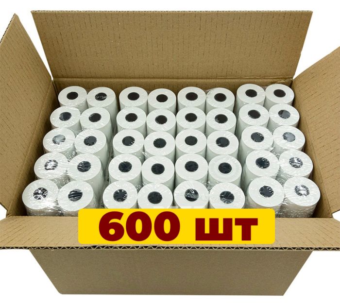 Касова стрічка 57 мм (17 метрів) оптом 600 рулонів