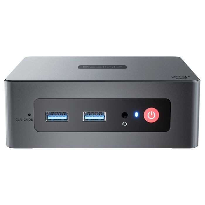 Портативний ПК Beelink Mini S + Windows 11 Pro (Intel Celeron N5095, 8 Gb RAM/256 SSD, Wi-Fi, Bluetooth)
