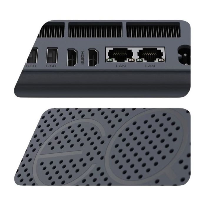 Портативний ПК Beelink EQi12-LP (Intel Core i7-12650H, 24 Гб RAM/500SSD, WiFi, 2 x HDMI, 2 x LAN) + Windows 11 Pro 