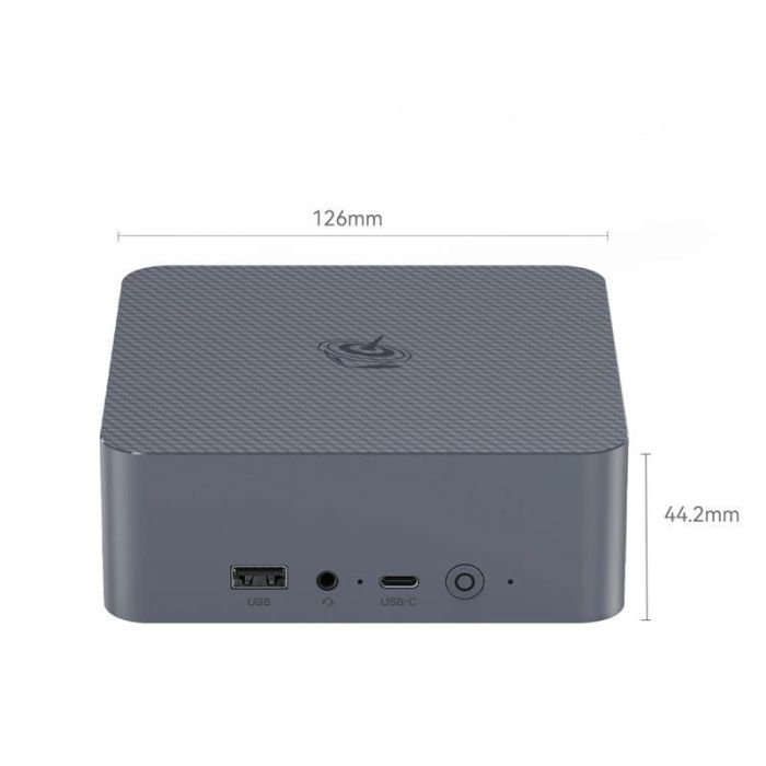 Портативний ПК Beelink EQi12-LP (Intel Core i7-12650H, 24 Гб RAM/500SSD, WiFi, 2 x HDMI, 2 x LAN) + Windows 11 Pro 