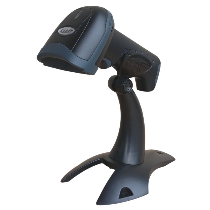 Сканер штрих-коду Syble XB-D10 з підставкою (2D, USB)