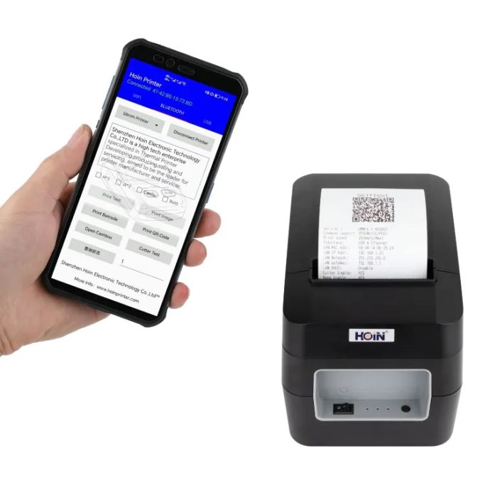 Принтер чеків POS Vector E803ALL Multi-interface 80 мм (USB + WiFi + Bluetooth + Ethernet)