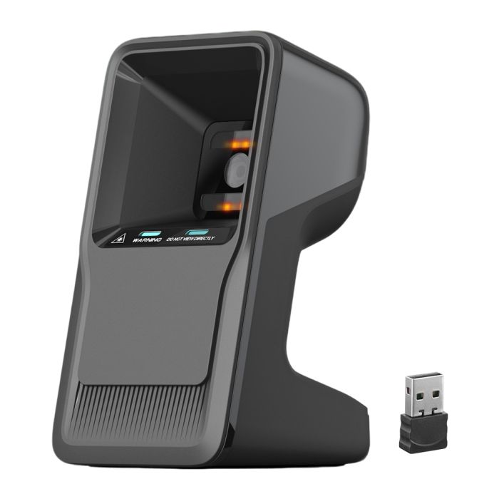 Сканер штрих-кодів Syble XB-X80RB 2D настільний бездротовий (2,4 G Wireless + Bluetooth) з акамулятором