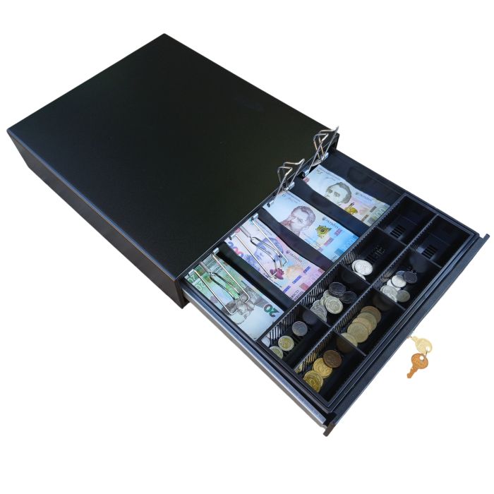 Грошова скриня MG 13S (black 24V) 405х350х90 мм