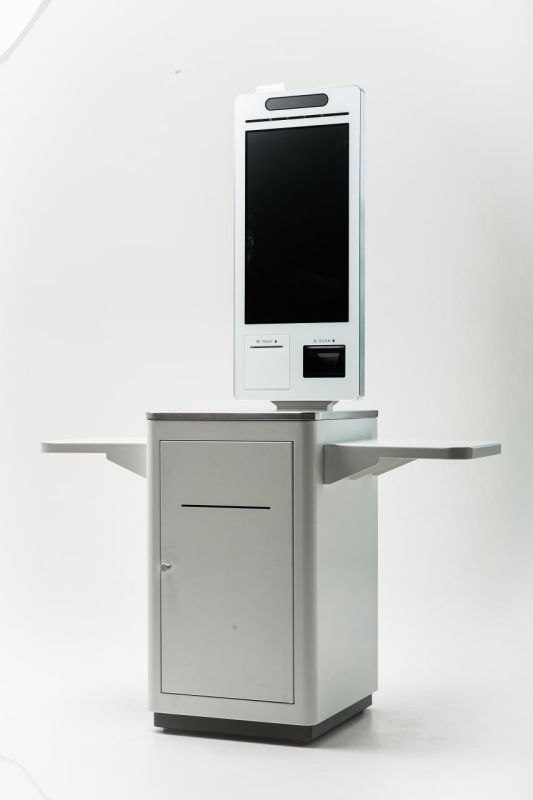 Каса самообслуговування з тумбою Founya FY-SST 24 дюйми (Intel J6412, RAM 4GB/SSD 128, вбудований принтер та сканер)