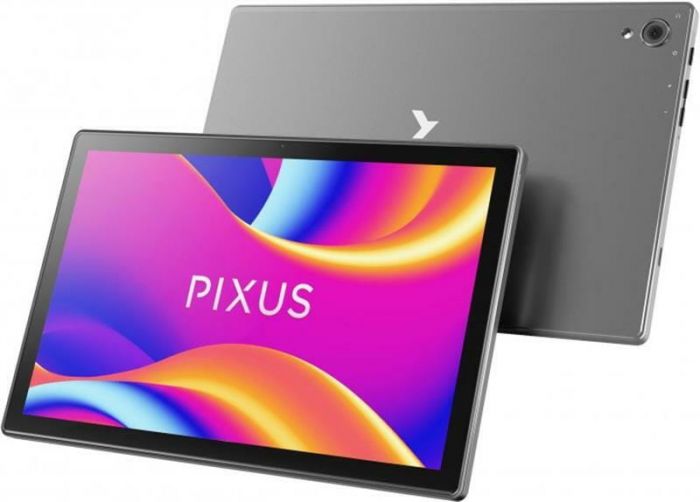 Планшет Pixus Line Grafite 4G 10.1" (IPS (1280x800) Multi-Touch, RAM 6 ГБ / 128 ГБ, 4G / Wi-Fi / Bluetooth)