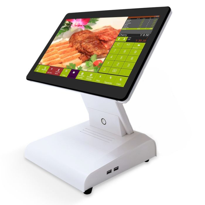 POS термінал AL-Q3 white (15,6" сенсорний екран, Intel Core i5 3230M, RAM 8Gb/SSD 256Gb, 6xUSB, 1xRS232)