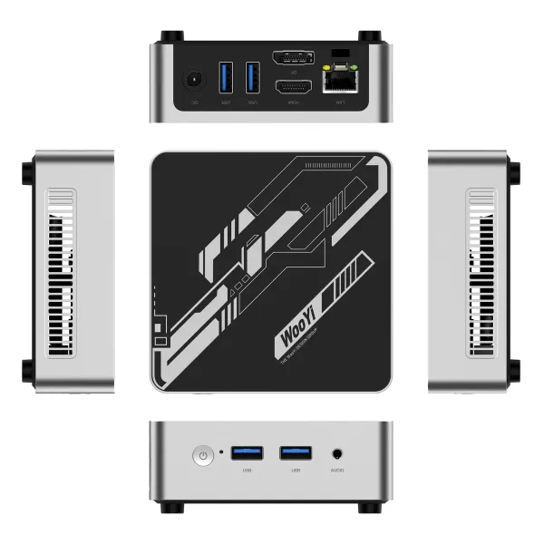 Мини ПК WooYi M1 (Intel N150, 8GB RAM/512GB SSD, Wi-Fi, Bluetooth, Windows 11 Pro)