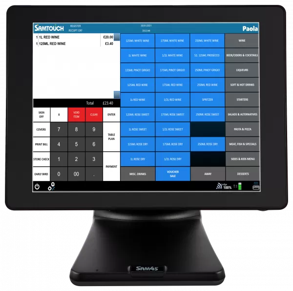 POS термінал Sam4s Titan-S 560 (Intel Celeron J6412, 8Gb Ram DDR4, 240Gb SSD)