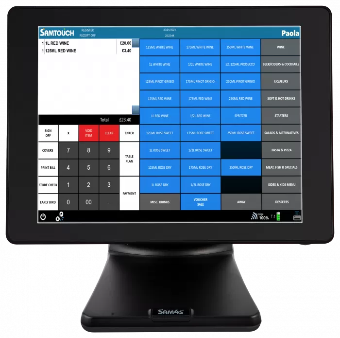 POS термінал Sam4s Titan-S 560 (Intel Celeron J6412, 8Gb Ram DDR4, 240Gb SSD)