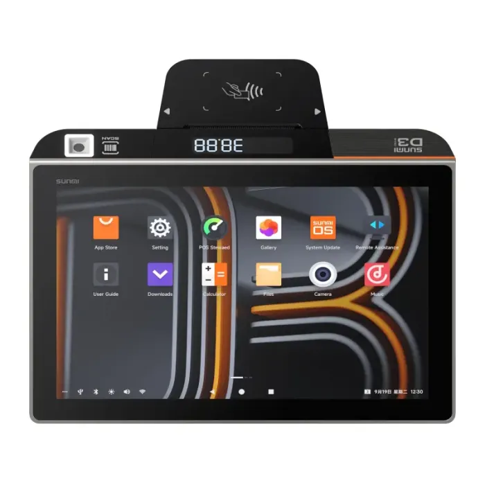 POS термінал Sunmi D3 Mini (Android 13, Екран 10,1" IPS, з принтером 58 мм + Wi-Fi, BT, NFC, 3Гб RAM/32Гб ROM)