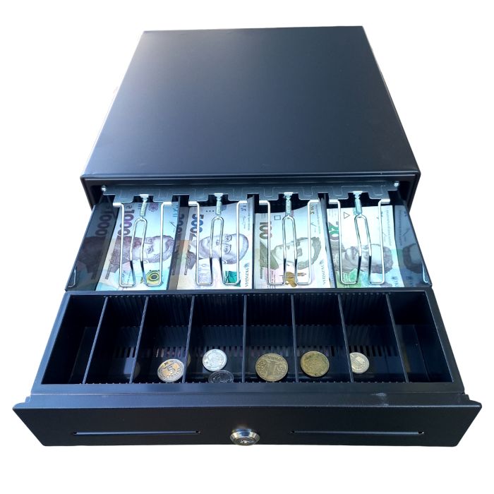 Денежный ящик Asap POS L-330E Push-Push (330 мм x 335 мм x 90 мм)