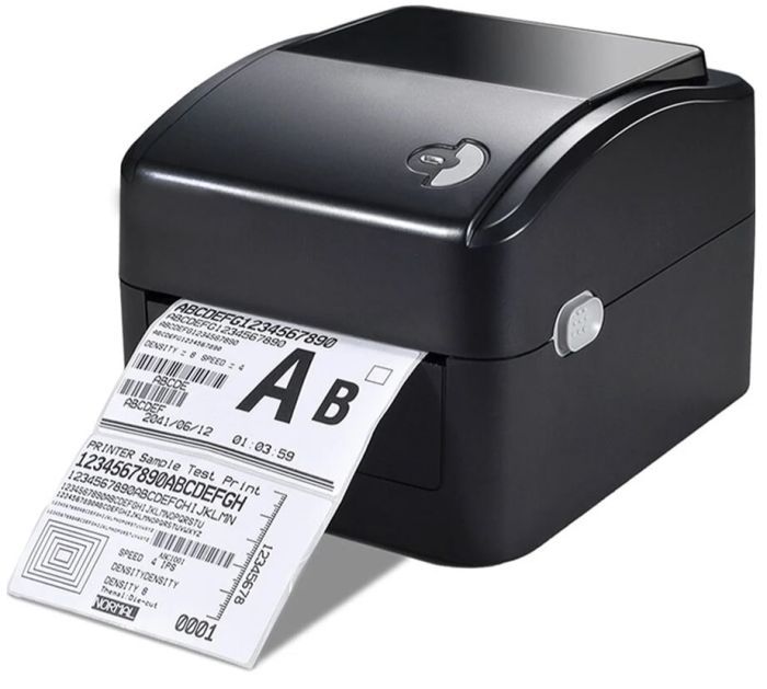 Принтер этикеток Xprinter XP-420B (USB) с разделителем этикеток