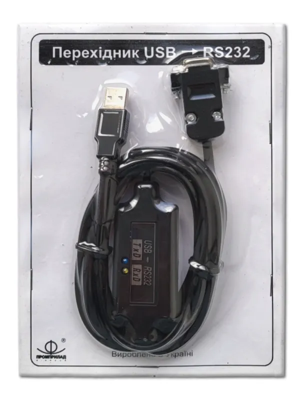 Переходник RS232 на USB для подключения устройств с интерфейсом RS232 к компьютеру через USB-порт