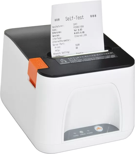 Принтер чеков SPRT SP-POS890E (USB+Ethernet) White