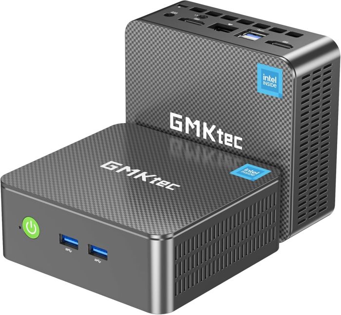 Мини ПК GMKtec G3S (Intel N95, 8GB RAM/128GB SSD, Wi-Fi, Bluetooth, Windows 11 Pro)