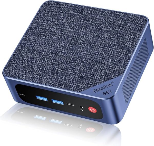 Портативний ПК Beelink Mini SEi12 (Intel Core i5-12450H, 16 Gb RAM/500 Gb SSD, Wi-Fi, Bluetooth) + Windows 11 Pro