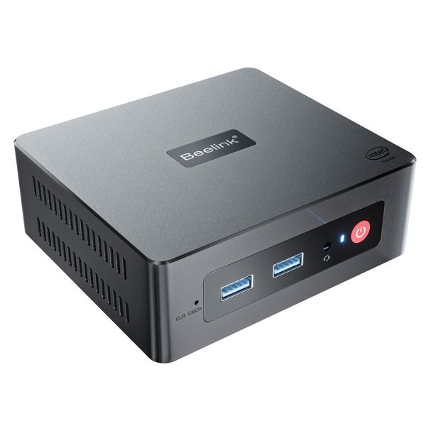 Портативный ПК Beelink Mini S+Windows 11 Pro (Intel Celeron N5095, 8 Gb RAM/128 SSD, Wi-Fi, Bluetooth)