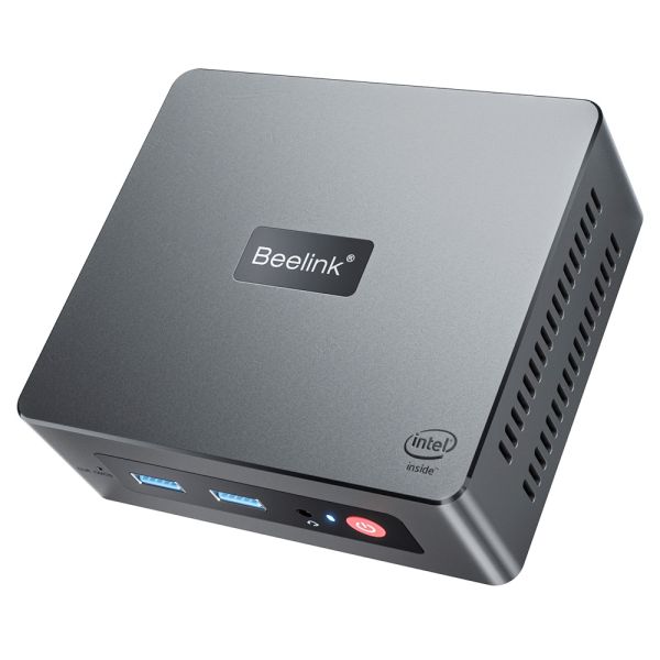 Портативный ПК Beelink Mini S+Windows 11 Pro (Intel Celeron N5095, 8 Gb RAM/256 SSD, Wi-Fi, Bluetooth)