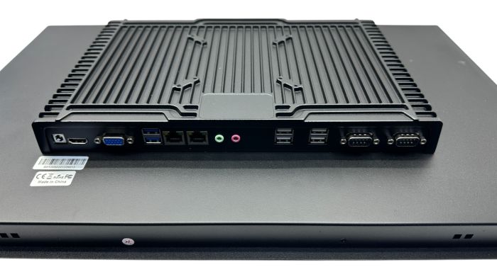 Промышленный сенсорный моноблок YuXin СT238 (23,8", Intel Celeron J6412, 8GB DDR4/128G SSD, 2xUSB 3.0 + 4x usb2.0, 2xRJ45, 2xRS232)