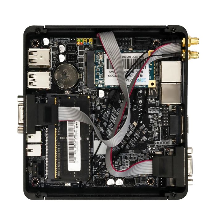 Міні системний блок XCY X30A (Intel Celeron J6412, 8G RAM/128G SSD, 2х Ethernet, 2x COM, 4x USB, WiFi)