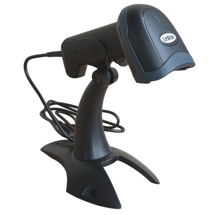 Сканер штрих-кода Syble XB-D10 с подставкой (2D, USB)