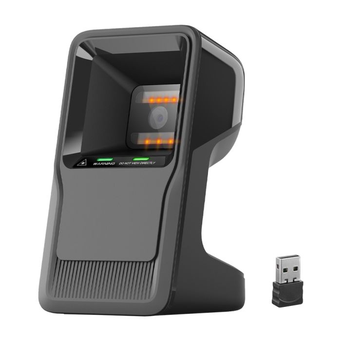 Сканер штрих-кодов Syble XB-X80RB 2D настольный беспроводной (2,4G Wireless+Bluetooth) с аккамулятором