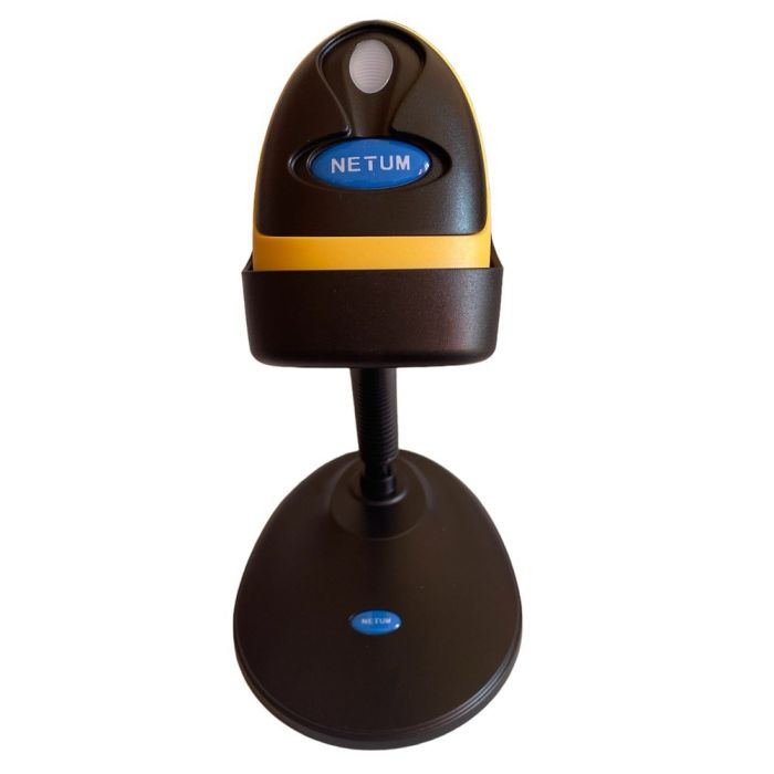 Беспроводной сканер штрихкода Netum L8BL Pro (Bluetooth, 2D) + подставка