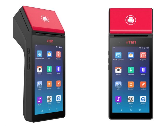 POS терминал iMin M2 Pro (Android 11, 2Gb/16Gb, NFC, встроенный принтер, Sim)