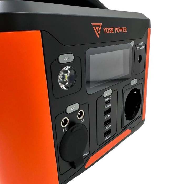 Зарядна станція Yose Power 300w ~ 108 000 mAh ~ 388Wh (220V/12V/5V)