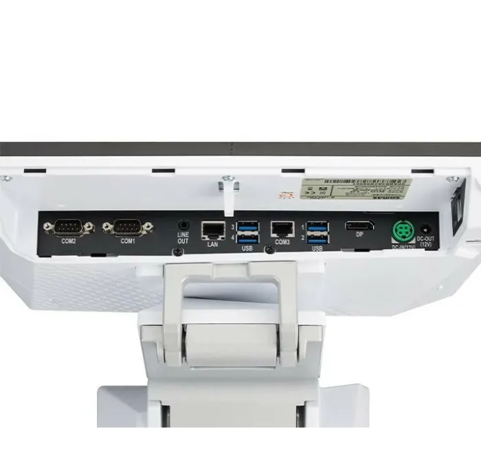 POS-термінал Sam4s Sapphire-S560 білий з додатковим монітором 15" + 15" (Intel J6412, 8Gb RAM/240Gb SSD, 6 USB, 2 RS232)