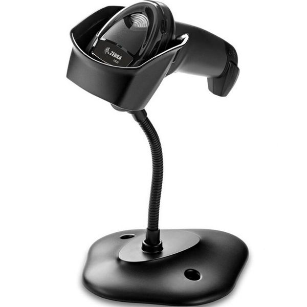 Сканер штрих-кодів Zebra DS2208 (USB) з підставкою
