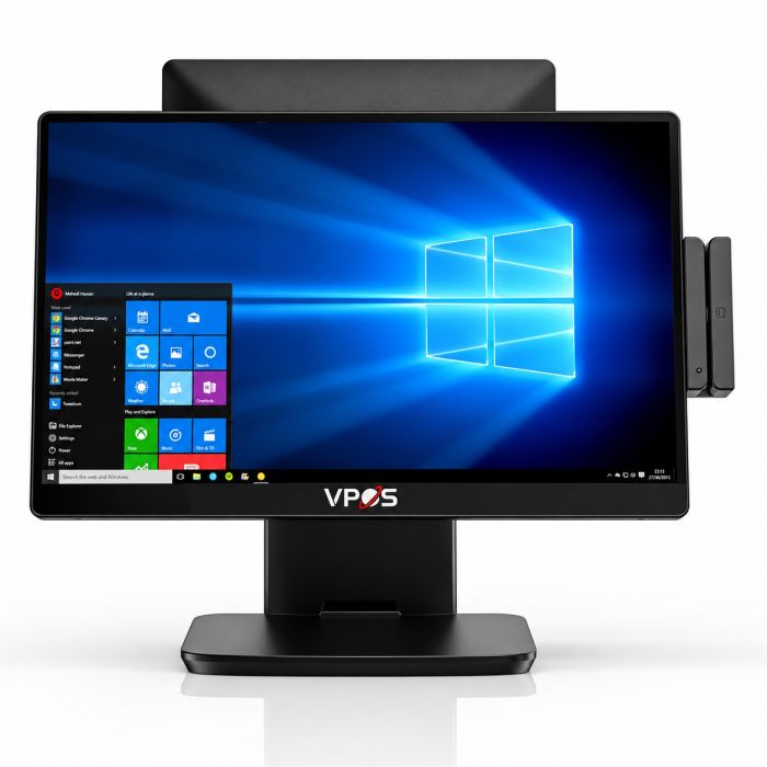 POS терминал VPOS model T3 с двумя экранами (15.6"+11.6" FullHD, Intel Core i5 1235U, 8 Гб RAM/128 Gb SSD, Wi-Fi, Bluetooth)