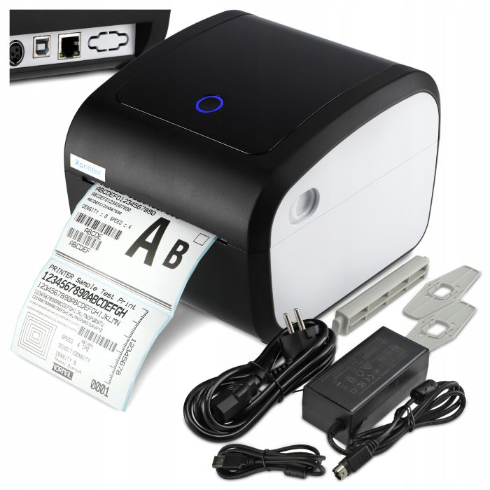 Принтер етикеток Xprinter XP-423B (Ethernet + USB) - 203 dpi